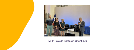 Témoignage- MSP Pôle de santé An Oriant, première MSP lauréate du Défi Patient